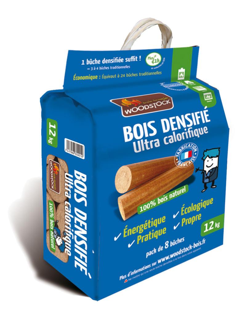 WOODSTOCK palet de madera densificada 8 x 84