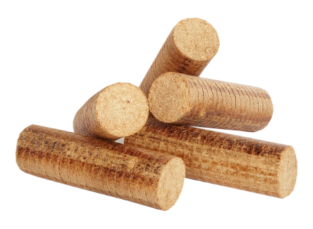 Leños térmicos WOODSTOCK 2 palets, 208 bolsas de 5 leños